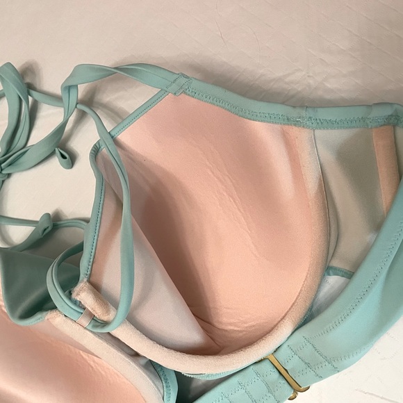 NWT Smart & Sexy swimwear Bikini Top. Mint Chip colour and Size 38D - Picture 6 of 10